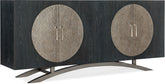 Hooker Furniture Home Entertainment Melange Nolita Four Door Entertainment Console